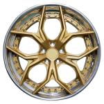 2piece Custom Forged Wheels for Ferrari F430 458 F12 Porsche 911 718 AMG Rims