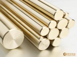 China C62300 Aluminum Bronze Solid Copper Round Bar , Round Steel Rod Bearings factory