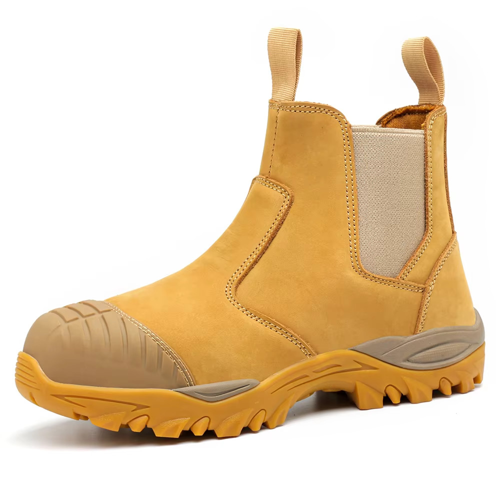 Waterproof Nubuck Leather Safety Boots For Men Wholesale