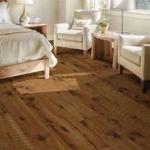 American Red Oak Wood Design Flooring for Balcony and Living Room Multicolor