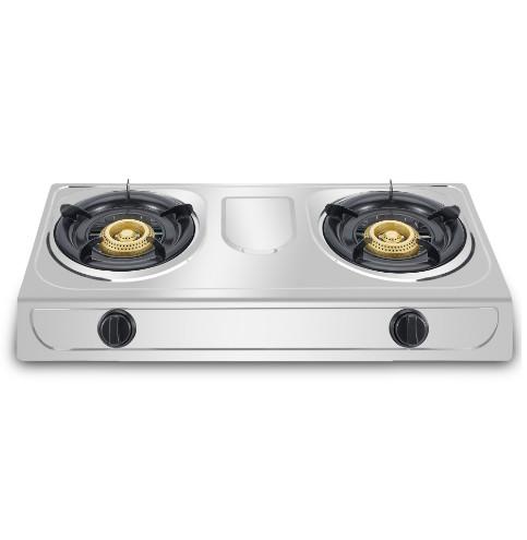 Manufacturer's supply of stainless steel gas stoves, desktop dual stoves,