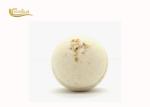 Moisturizing Shea Butter Bath Bomb , Pink Bath Bomb With Flowers OEM / ODM