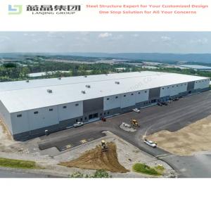 China High Quality Prefabricated Steel Structure Warehouse Building Garage Shed factory