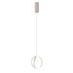 Modern LED Hanging Light Round Pendant Chandelier Light Indoor Industrial Metal