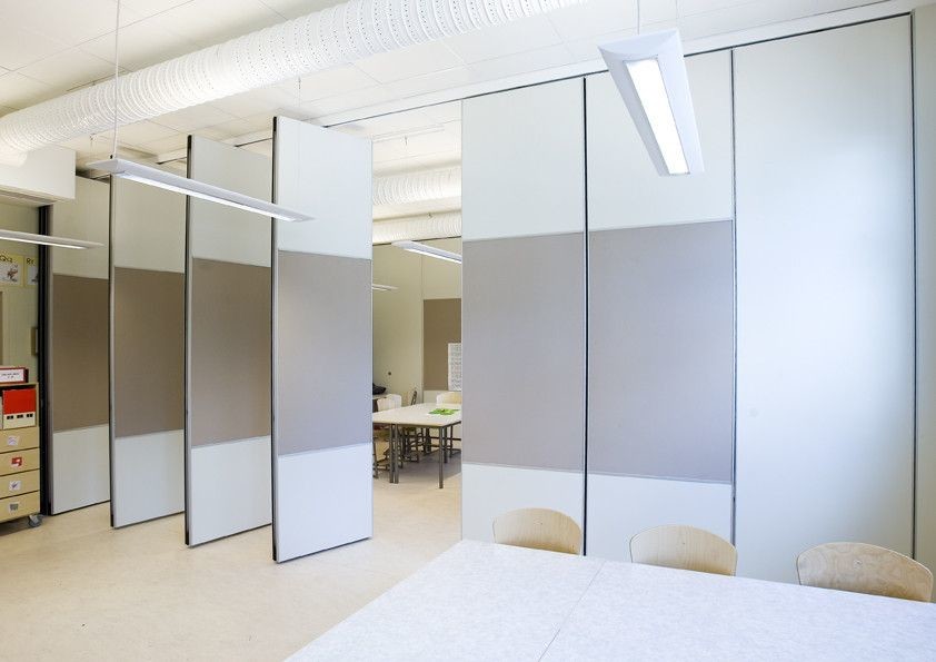 Easy Moved and Installation Aluminum Sliding Portable Sound Proof Wooden Partition Walls