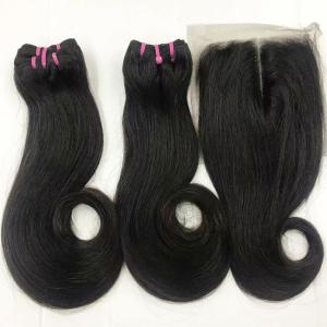 China Straight Hook Brazilian Funmi Hair Curly Real Brazilian Bundles 10inch-22inch factory