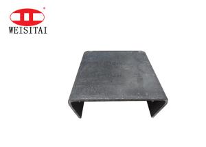 China High Duty Galvanized Steel U Head Base Plate Steel Scaffolding Parts factory