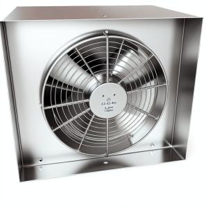 China 4.5-12mm Fin Space All Stainless Steel Axial Fan for Industrial Ventilation System factory