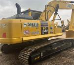Yellow Used Digging Equipment 22t Used Mini Excavator Komatsu pc240lc