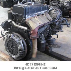 China Mitsubishi 4D35 Engine assy USED JAPAN ENGINE ASSY Mitsubishi 4D35 Engine assy factory