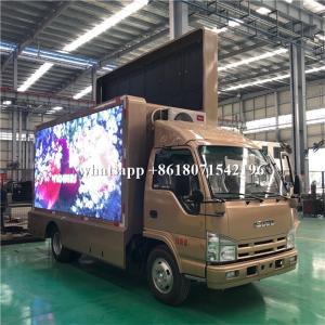 China Mobile Billboard LED Advertising Truck Display P4 P5 P6 For Road Show factory