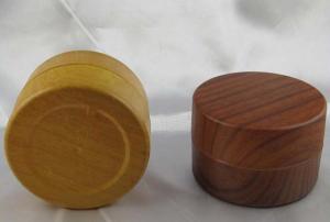 China bamboo cosmetic jars factory