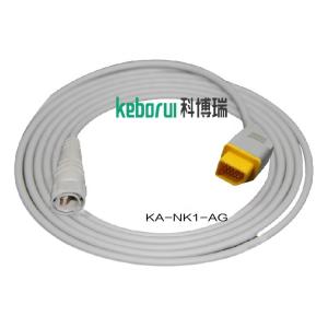 China Nihon Kohden IBP Cable compatible for Argon transducer factory