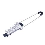 FTTH ADSS Accessories Metal Dead End Anchor Clamp Fiber Optic Cable Clamp For