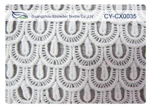 China Eco-Friendly Embroidered Lace Fabric For Lingerie , Underwear CY-CX0035 factory