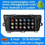 Ouchuangbo Car Multimedia Kit for Toyota Prius 2009-2013 (Right) Android 4.2 DVD