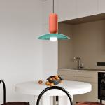 Nordic Modern Macaron Minimalist Living Room Iron Dining Room Chandelier Pendant