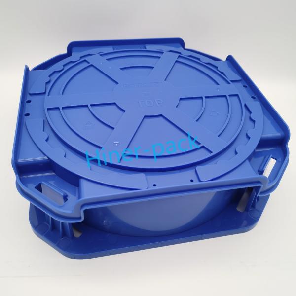 Match Isolating PS Film Horizontal Wafer Packing box With Surface Resistance