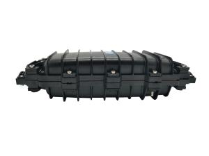 China Black Fiber Optic Termination Box 96 Fibers Outdoor Fiber Optic Distribution Box factory