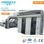 Mechanical Driven Corrugated Carton Box High Speed Paper Mounting Flute