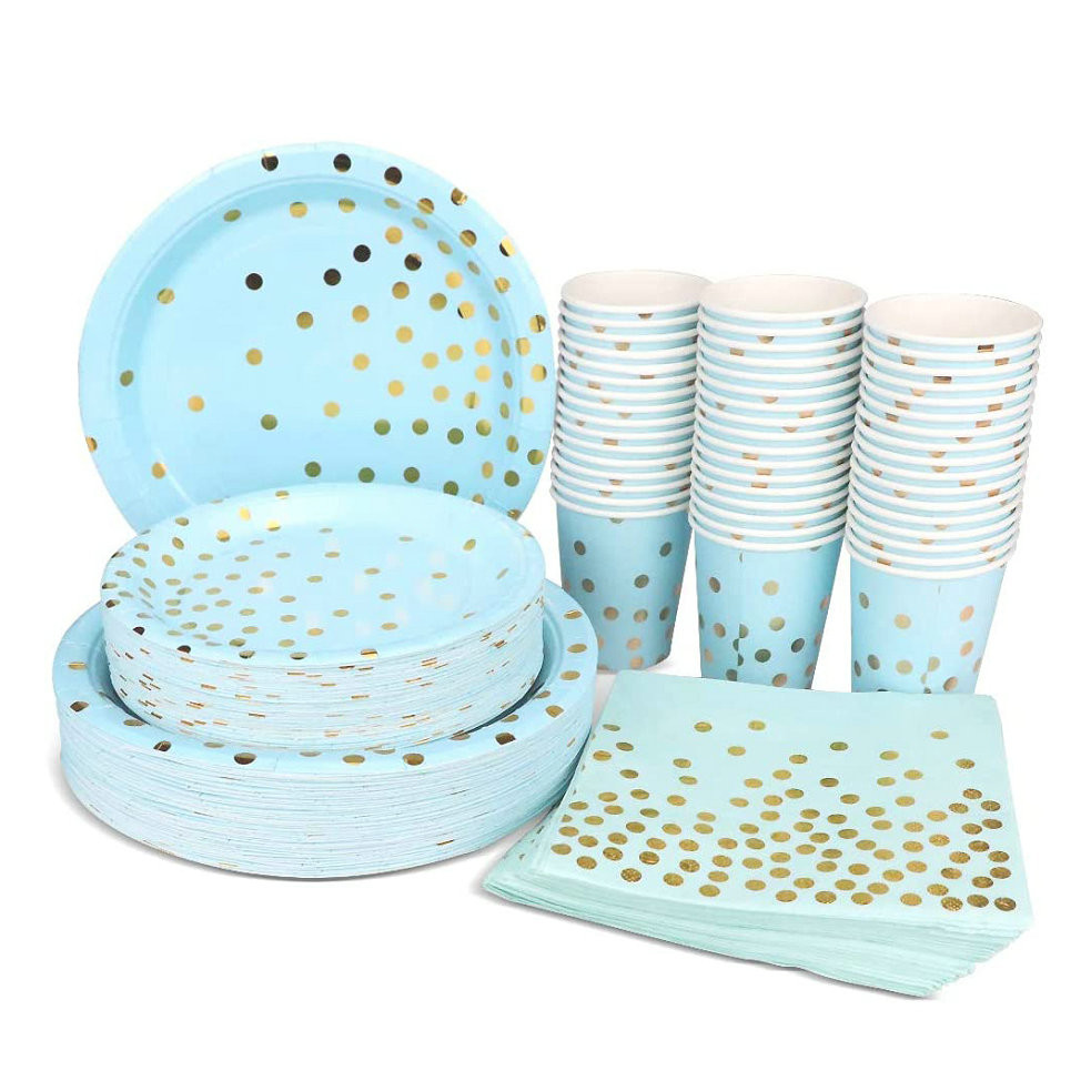 Compostable Disposable Paper Tableware