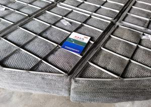 China SS321 Wire Mesh Pad Mist Eliminator Dia 6000mm For Chemical Column factory