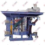 High Efficiency Steel Shell Melting Copper Induction Furnace High Durability