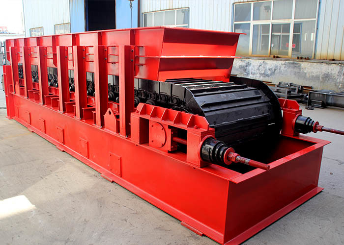 Heavy Duty Plate Chain Apron Feeder Conveyor For Bulk Clinker Station
