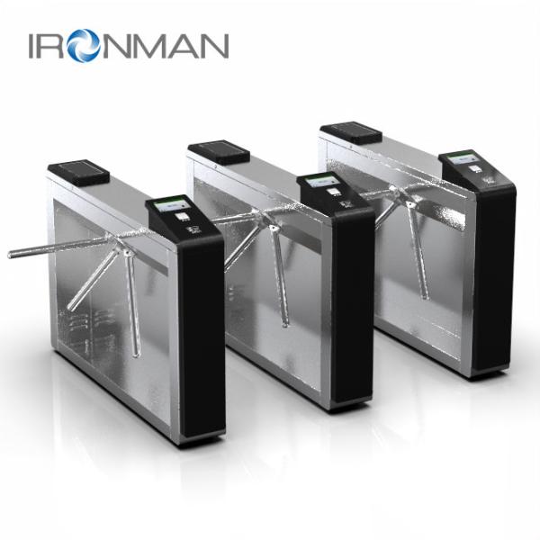 Card swiping induction stainless steel pedestrian counting channel one-word up
