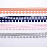 Home Textile 2cm Gimp Cotton Lace Trim Guipure