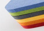 9mm PET Polyester Fiber Acoustic Panel , Modular Design Sound Absorbing Panels