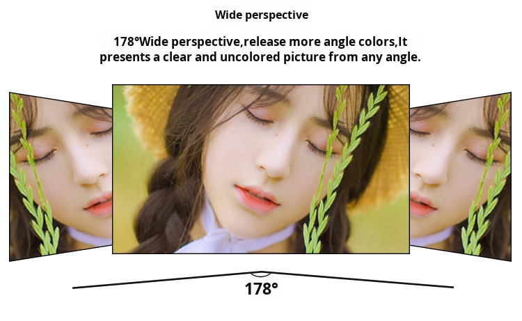 High-Definition 46Inch LCD Display Panel Seamless Splicing Large Advertising Player for Conference Room Monitoring Security