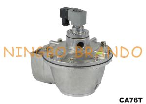 China Goyen Type CA76T 3'' Threaded Dust Collector Valve For Baghouse factory