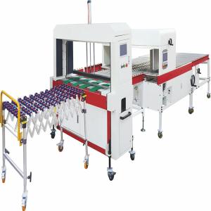 China Automatic Corrugated Strapping Machine Customized With Steering Gear factory