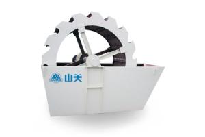 China XS Series 2.5-9.43T Wheel Sand Washer 50-2180t/H Save Water Resource factory