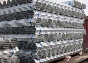 China 2.5mm Flat End 48.3mm Galvanized Round Pipe For Water factory