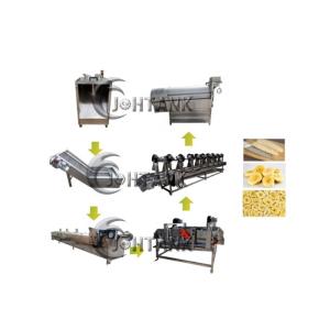 China Small Scale Fully Automatic French Fries Machine 500kg/H factory