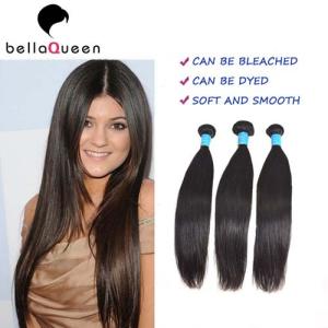 China Beauty Works Silky Straight Indian Virgin human Hair extension Of Free Shedding factory