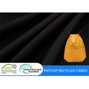 57 68 GSM 0.2CM Ripstop Recycled Plastic Bottle Fabric