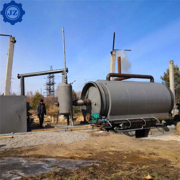 12ton 12tpd Automatic Waste Tire Recycling Pyrolysis Plant For Making Furnace