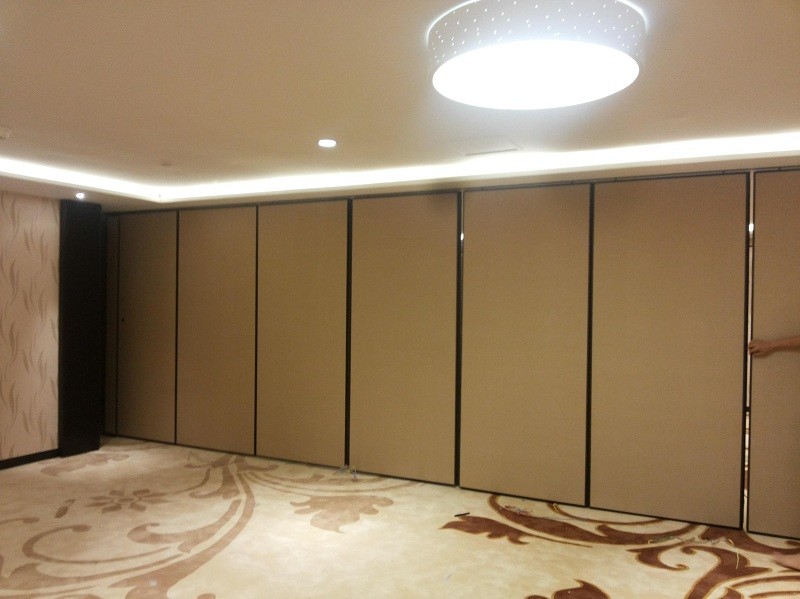 Soft Fabric Folding Door Operable Sound Proof Partitions Panel Width 1230 mm
