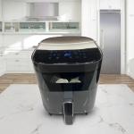 6l Digital Air Fryer Oven Stainless Steel Multifunctional Small Smart Square