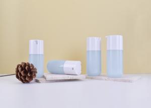 China 30ml 50ml mono plastic airless cosmetic bottle with dispensing pump as sustainable skincare packaging for whoelsale &amp; cu factory