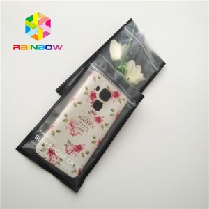 Plastic Material Custom Printed Stand Up Pouches For Mobile Phone Case