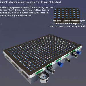 China Custom Vacuum Chuck Workholding Tool For CNC Grinding Drilling Milling And Lathe Machines on sale