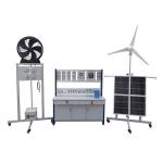 engineering educational equipment Electrician Trainer HYBRID SOLAR / WIND ENERGY