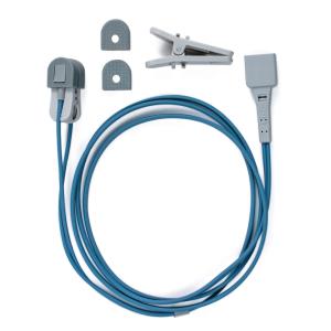 China Animal Spo2 Sensor Probe 7 Pins Plug Veterinary Ear Clip Blood Oxygen Probe factory