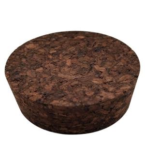 China Dark Carbonized Tapered Cork Stoppers Bottle Cork Lids Tops Good Elasticity factory