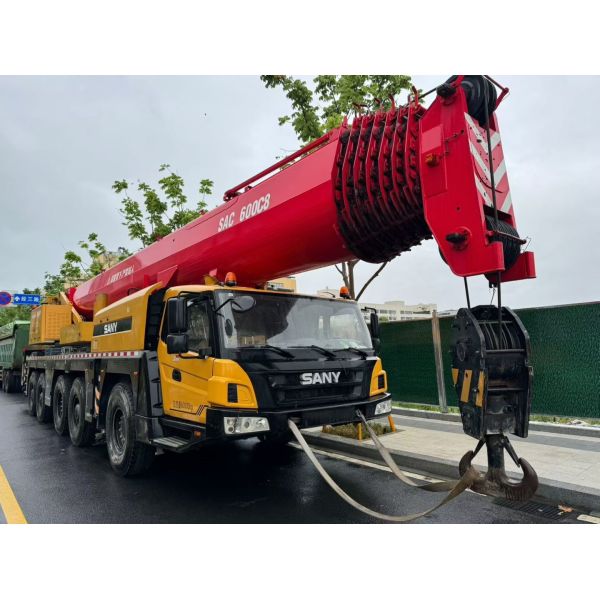 China Used  SANY 160T All Terrain Truck Crane SAC1600C8 with 8-Section Boom from 2023 factory
