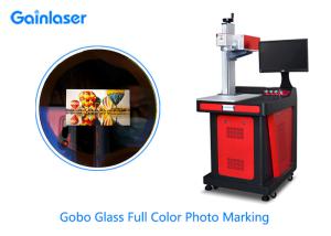 China Gobo Images 3watt Glass Marking Machine With UV Laser factory